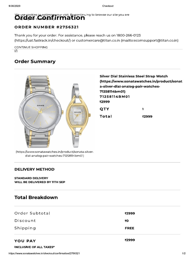 Pravin Couple Watch | PDF