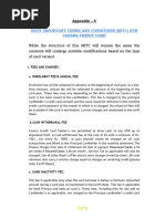 American Express Fees and Charges Overview | PDF | Credit Card | Fee