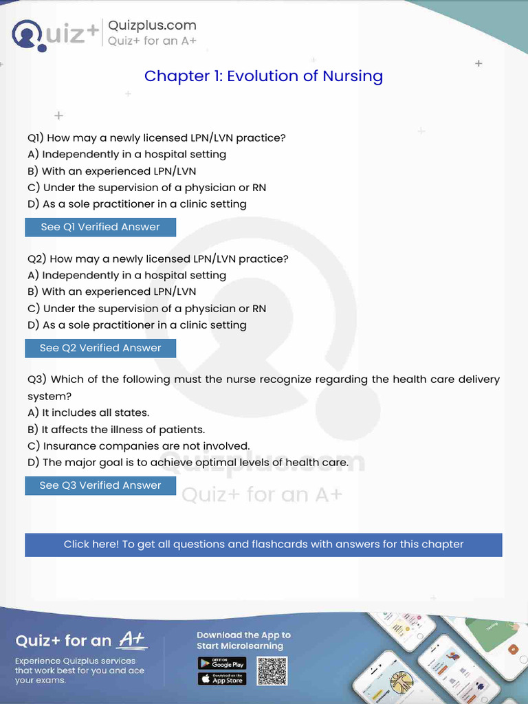 How May A Newly Licensed LPNLVN Practice | PDF