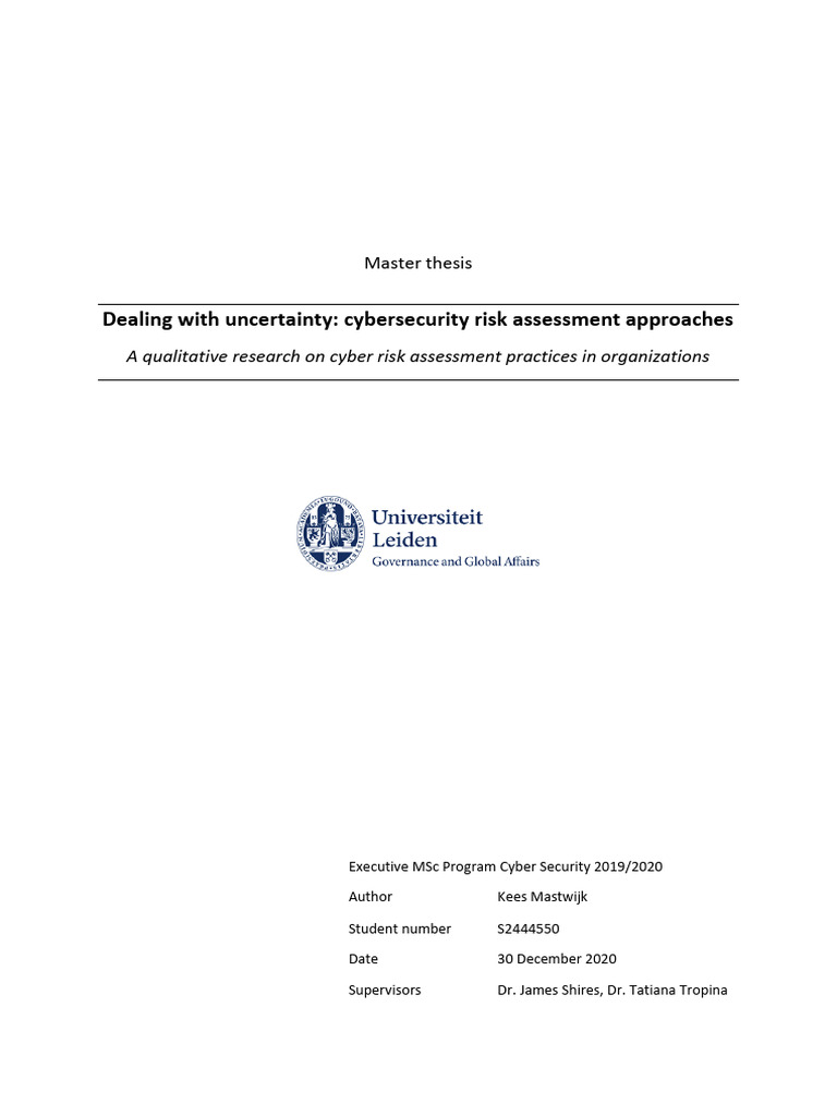 1887 - 3161101-Advanced Master Thesis | PDF