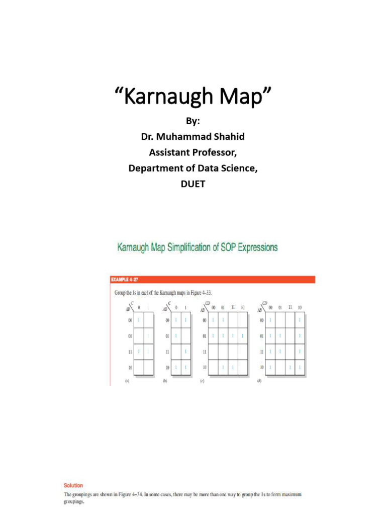 K Map | PDF