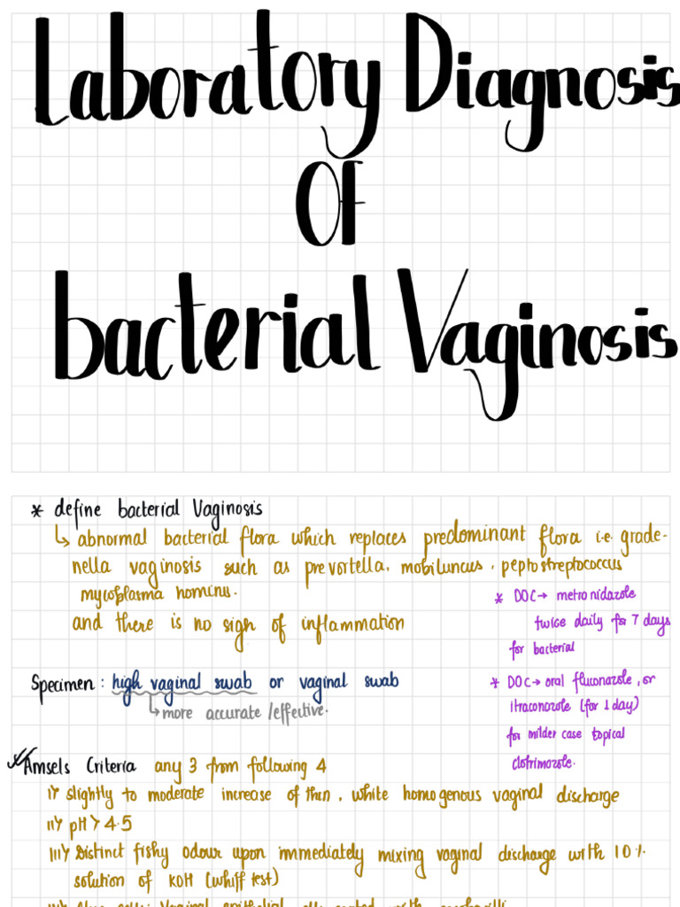 Lab Diagnosis of Vaginitis | PDF