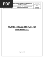 Journey Management Plan Overview | PDF | Risk | Risk Assessment