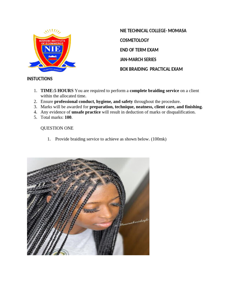 BOX Braiding Checking List | PDF
