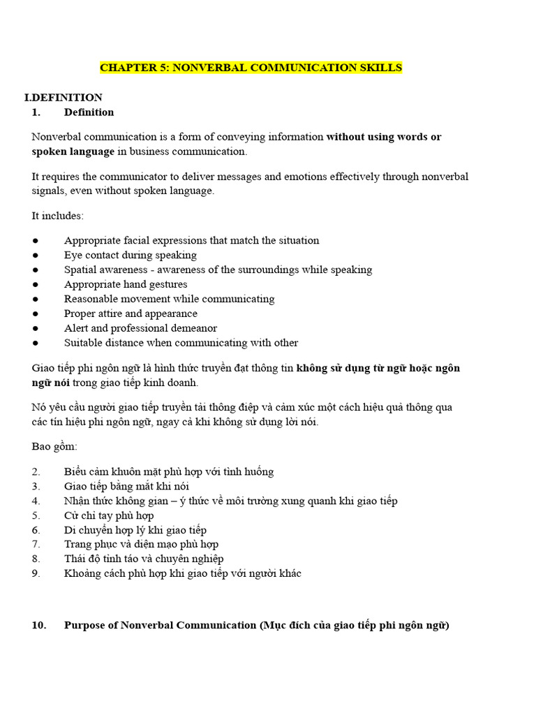 Business Communication Chap 5 | PDF