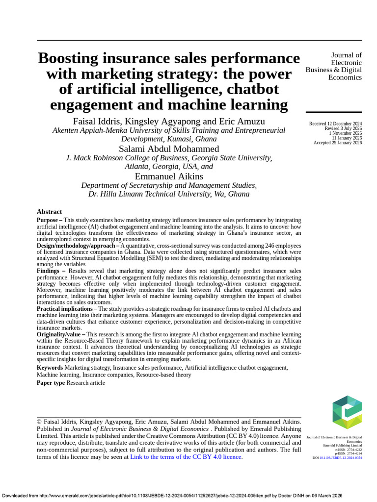 NC 4 - Boosting Insurance Sales Performance | PDF
