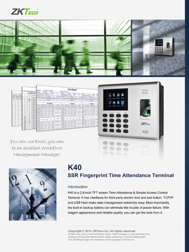 K40 Brochure | PDF