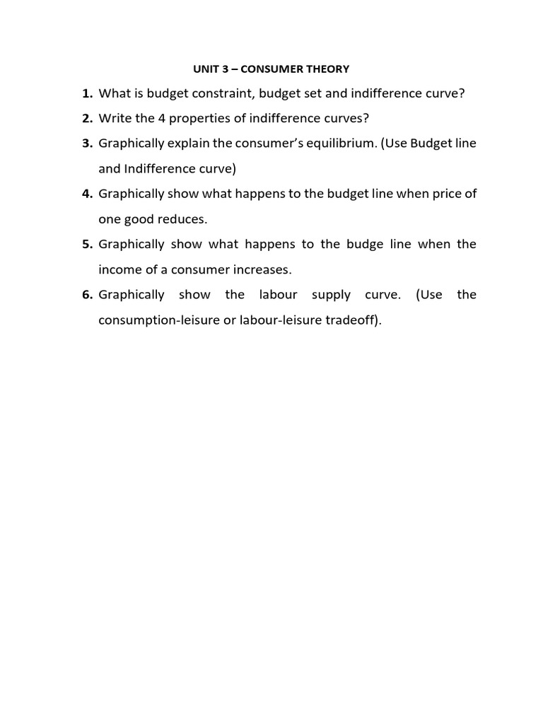 UNIT 3 Questions | PDF