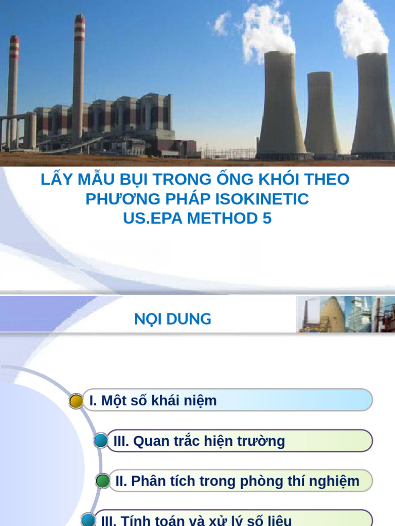 B6. Method 5. Sơ Lư C T NG H P Quy Trình Đào T o EPA 5 | PDF