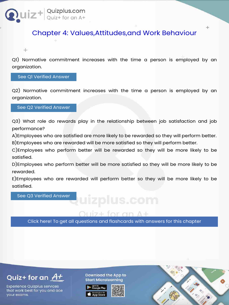 Normative Commitment Increases With The Time A Person Is Employed by An ...