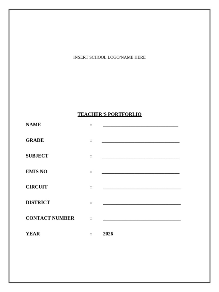 Learner File Cover | PDF