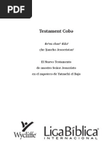 Bible in Zapotec, Yatzachi | PDF | Traducciones | Nuevo Testamento