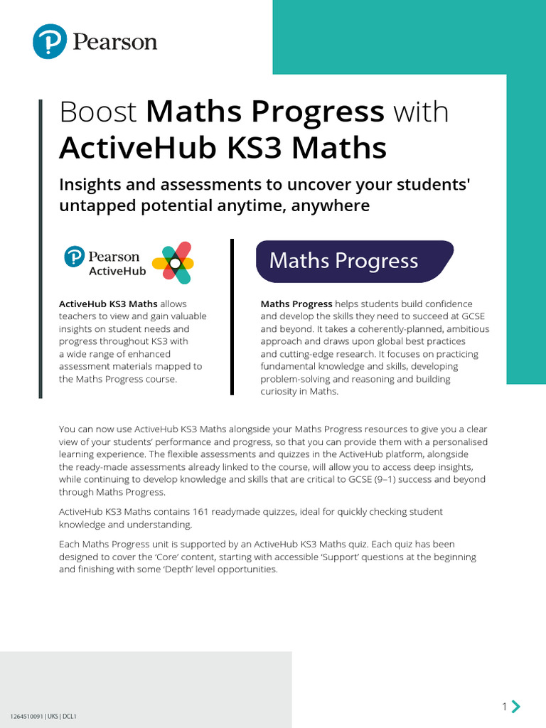 ActiveHub and Progress Maths Mapping | PDF | Trigonometry | Geometry