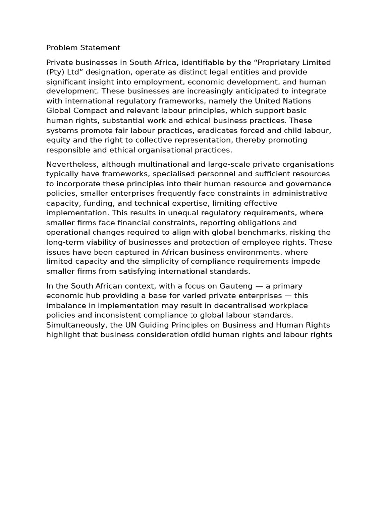 Problem Statemen1 | PDF