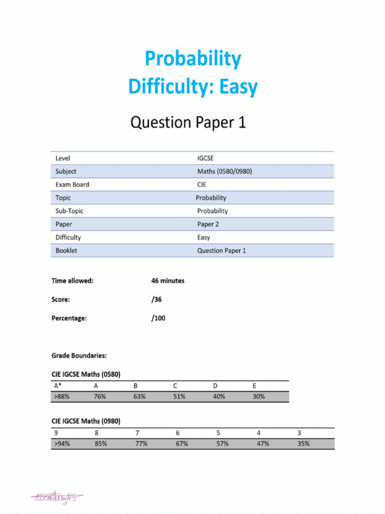 Probability | PDF