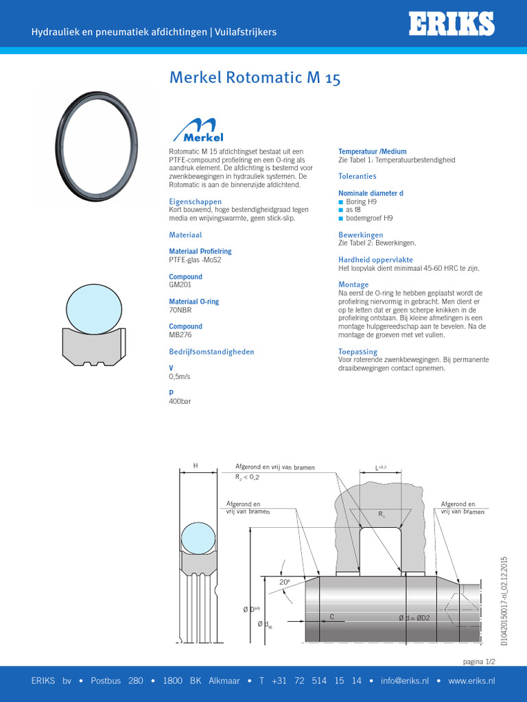 Merkel Rotomatic M 15 NLNL | PDF