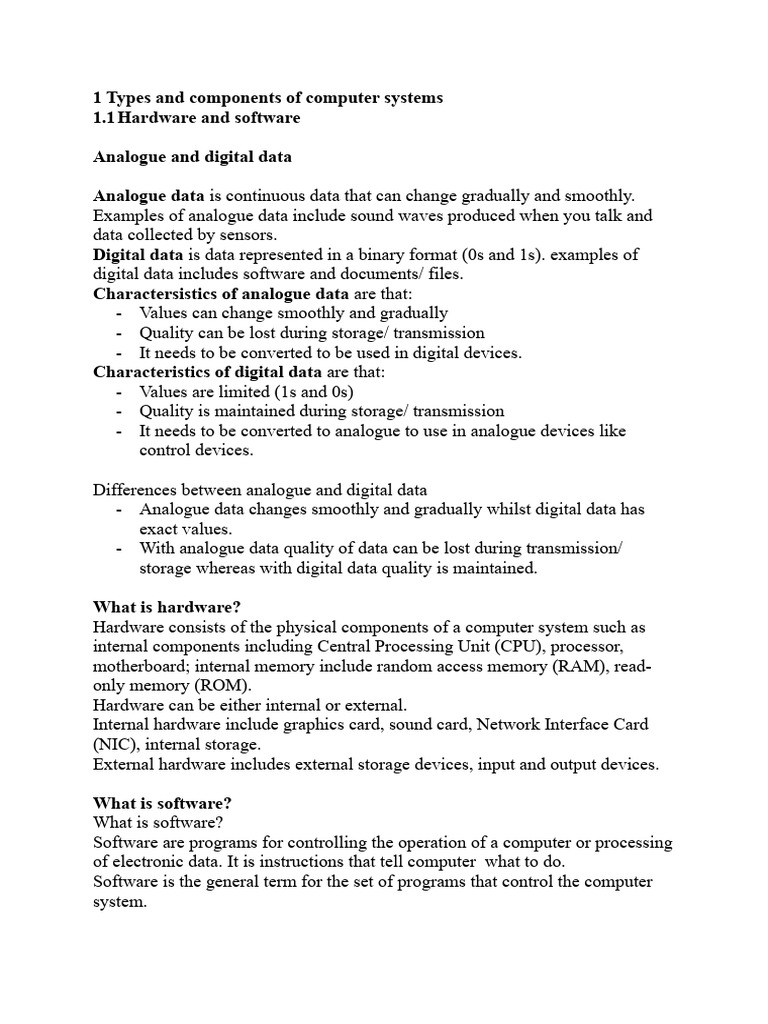 ICT Notes | PDF