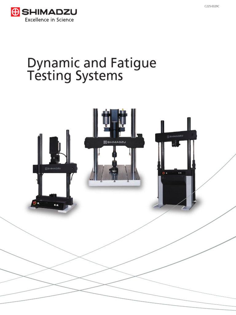 Ehf e Dynamic Testing Machine Shimadzu Brochure | PDF