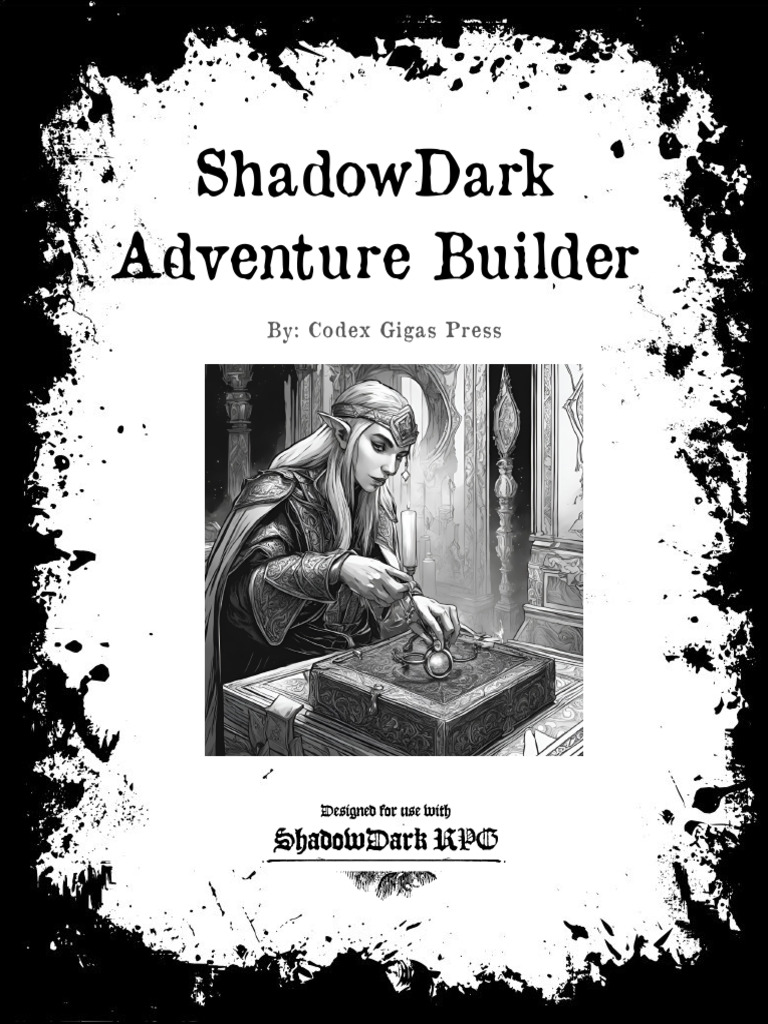 Shadowdark RPG Adventure Builder-V1 | PDF