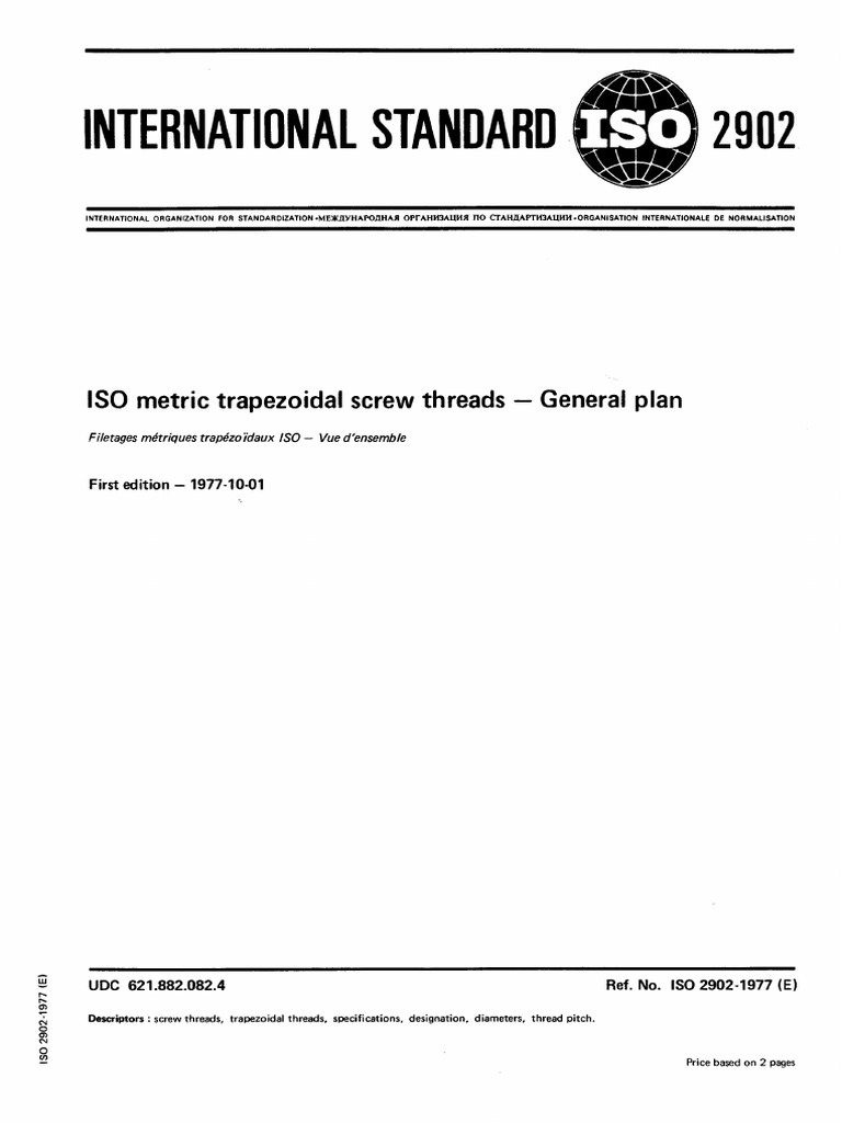 Iso 2902 | PDF
