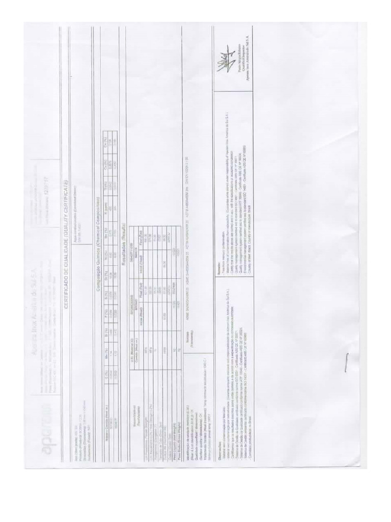 Certifica Do 1 | PDF