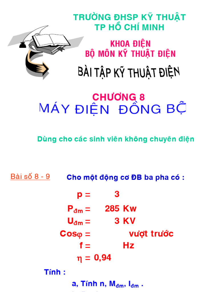 Ky Thuat Dien Bai Tap MDDB | PDF