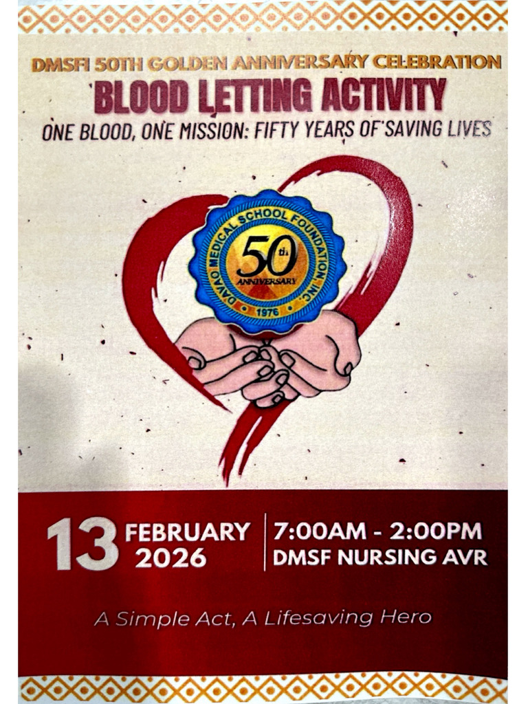 DMSF Bloodletting Program | PDF