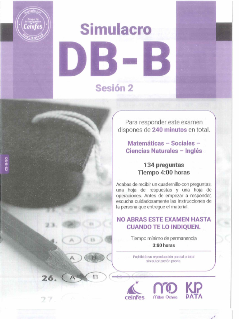 Simulacro DB-B Sesion2 | PDF