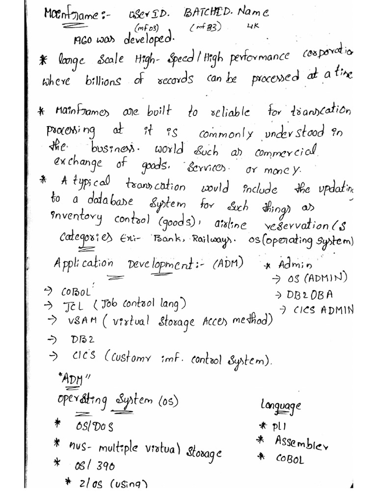 Mainframe | PDF