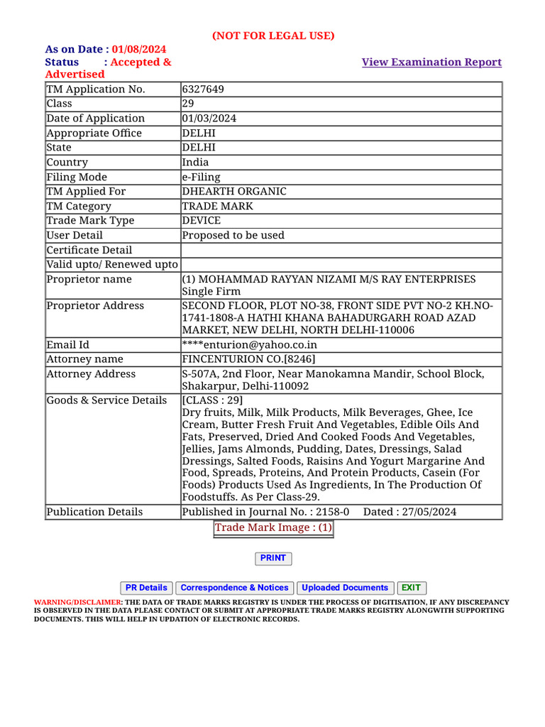E-Register - Main Page | PDF