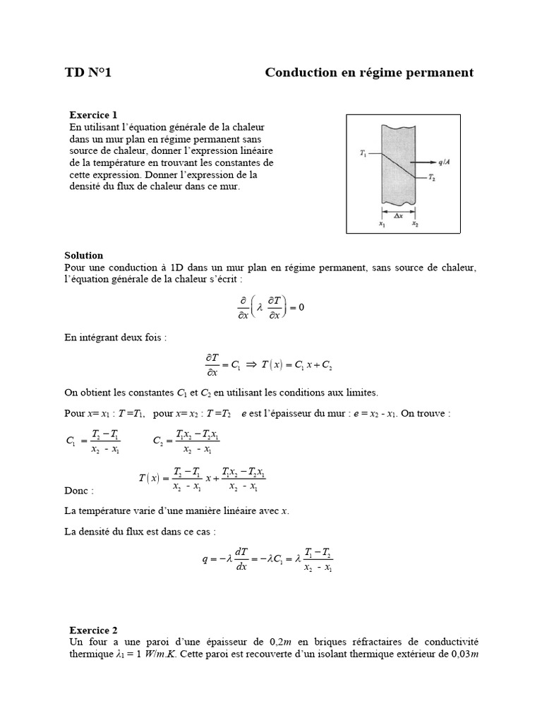 TD 1 Correction 2 | PDF