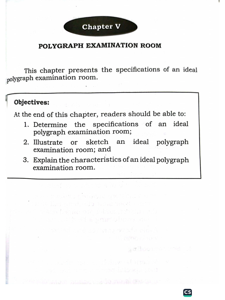 Polygraph Room | PDF
