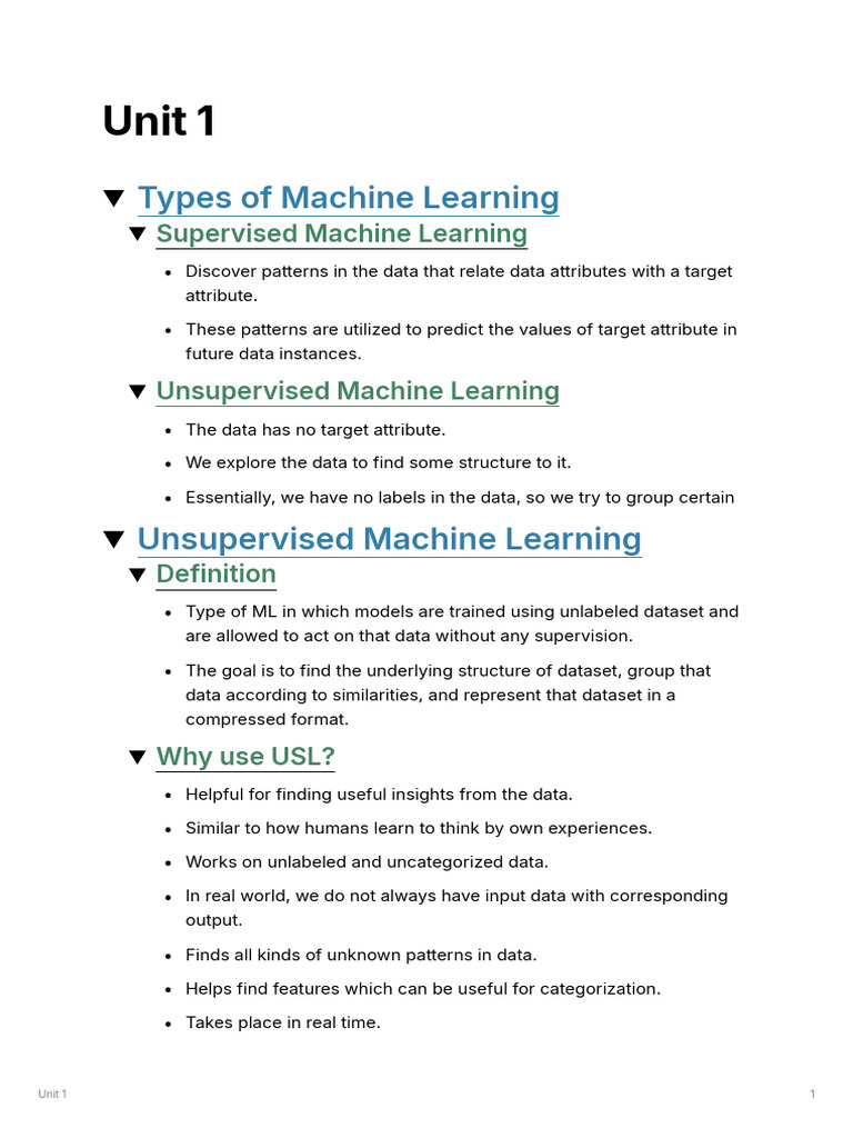 Unit 1 | PDF
