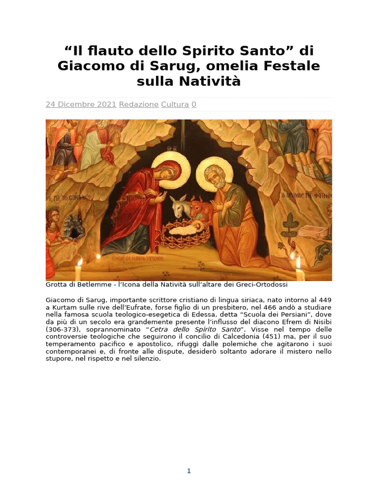 Giacomo Di Sarug | PDF