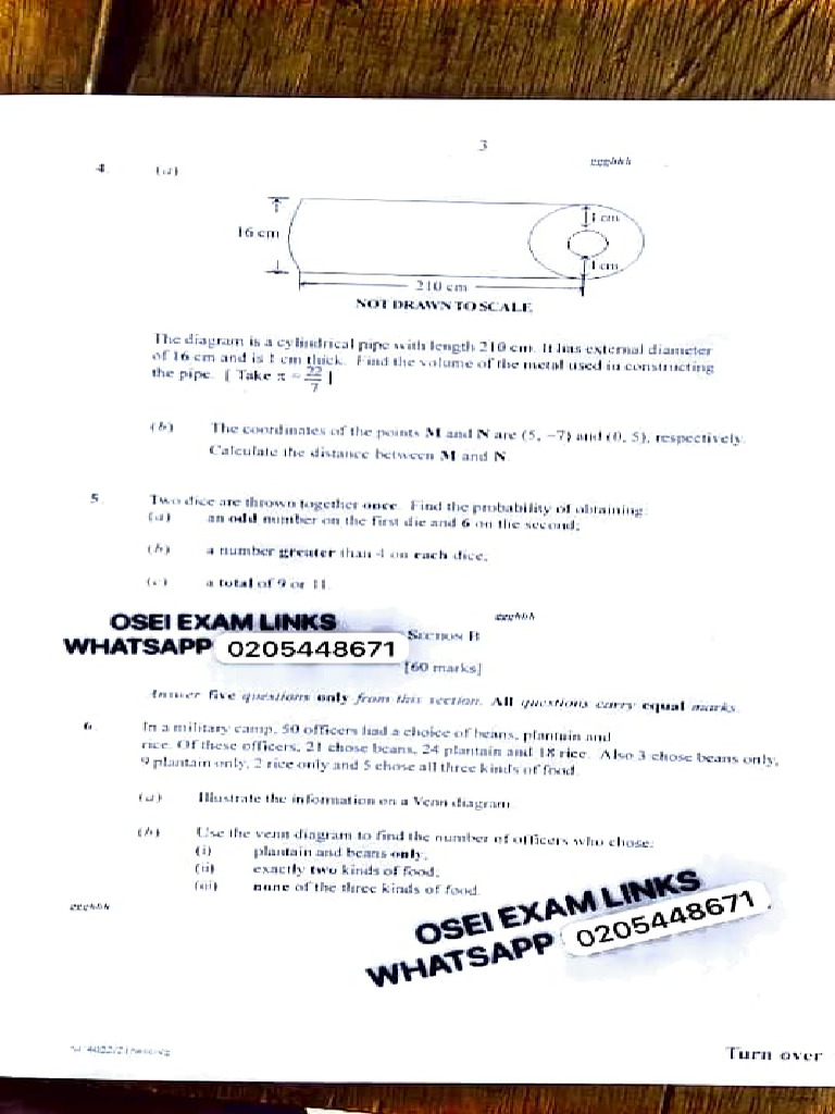 Maths Questions | PDF