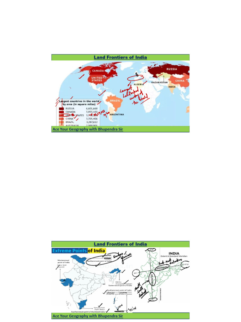 Frontiers and Physiographic Divisions of India - 73720336 - 2026 - 02 ...