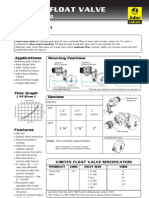 Vortex Float Valve