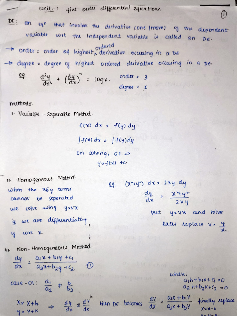 Odevc Short Notes | PDF