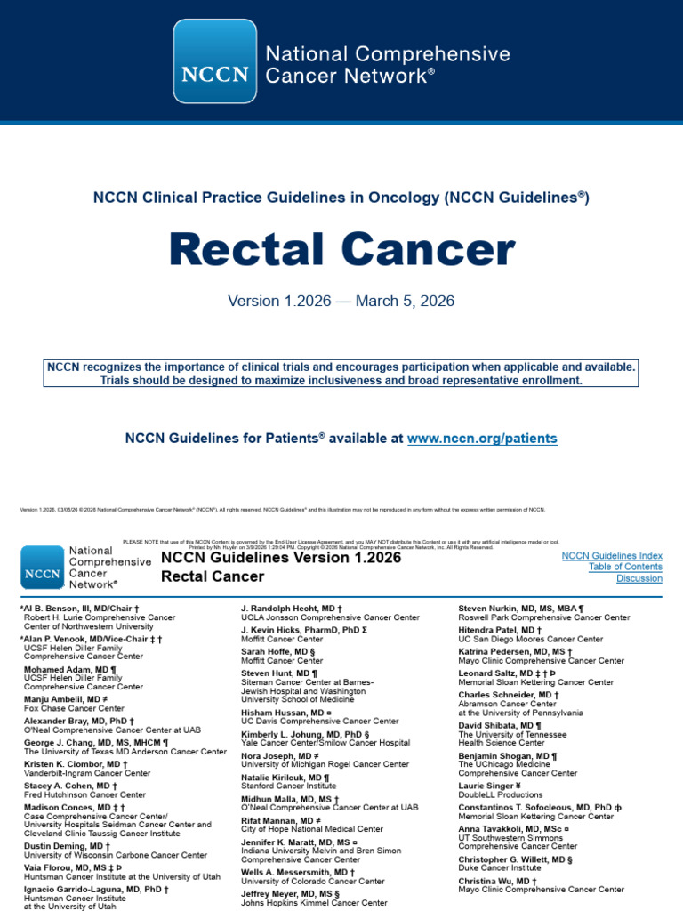 Rectal 2 | PDF | Colorectal Cancer | Metastasis