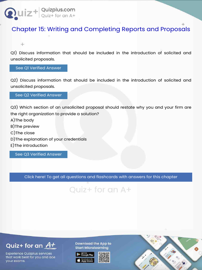 Discuss Information That Should Be Included in The Introduction of ...