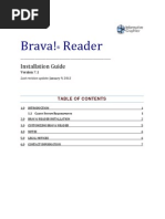 BravaReader AdminGuide