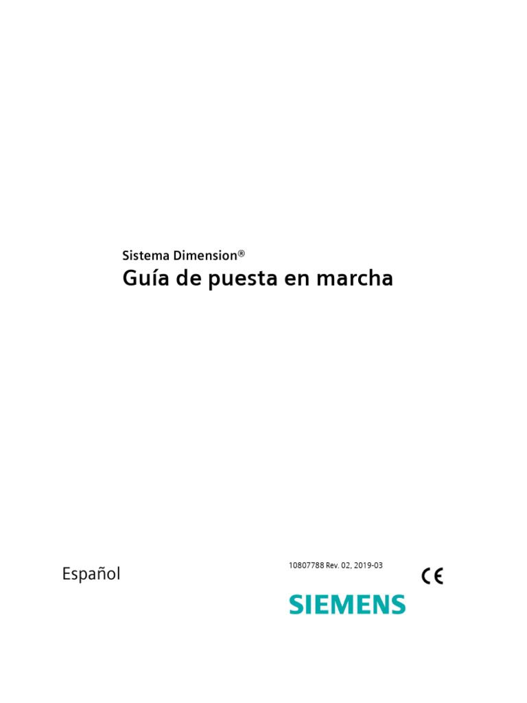 Dimension RXL - Start Guide | PDF | Laboratorios | Láser
