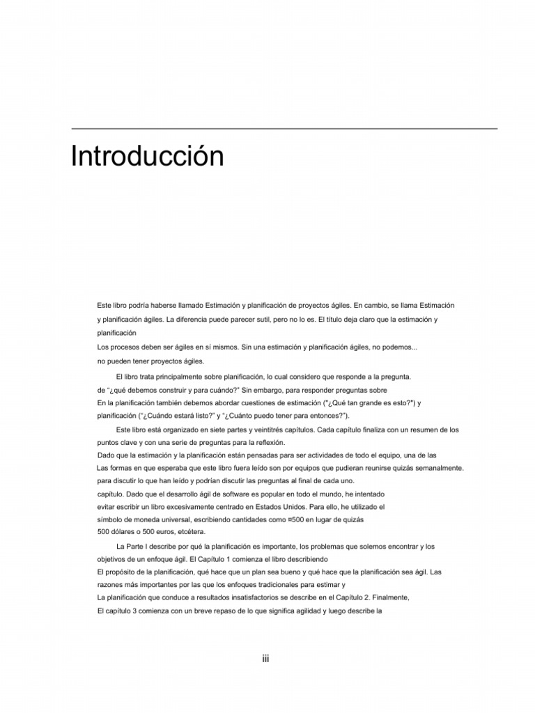 7 - Agile Estimating and Planning - Mike Cohn - Traducido | PDF