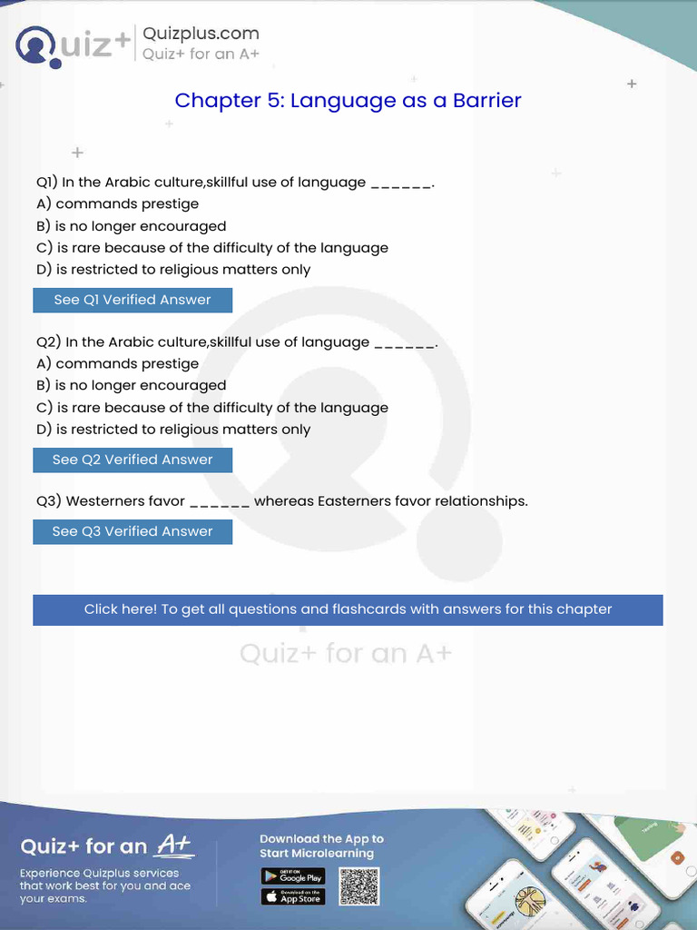 In The Arabic Cultureskillful Use of Language | PDF | Social Psychology ...