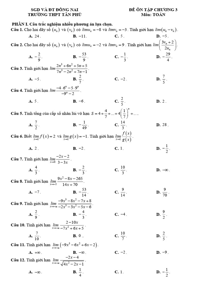 11 C3 ĐỀ 01 | PDF