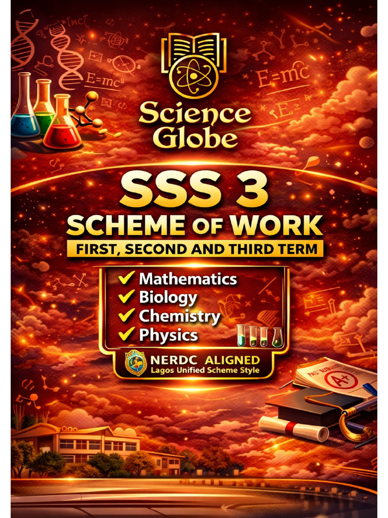 SSS 3 SCHEME For MATHEMATICS BIOLOGY CHEMISTRY AND PHYSICS | PDF ...