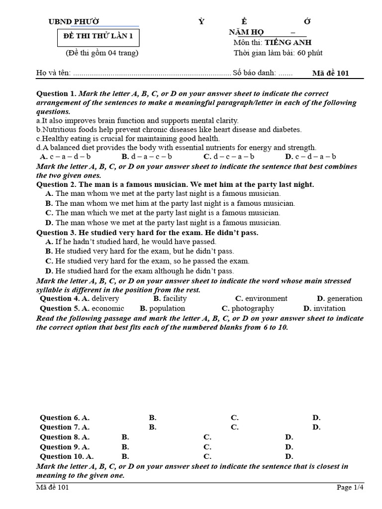 Ma de 101 | PDF | Adolescence