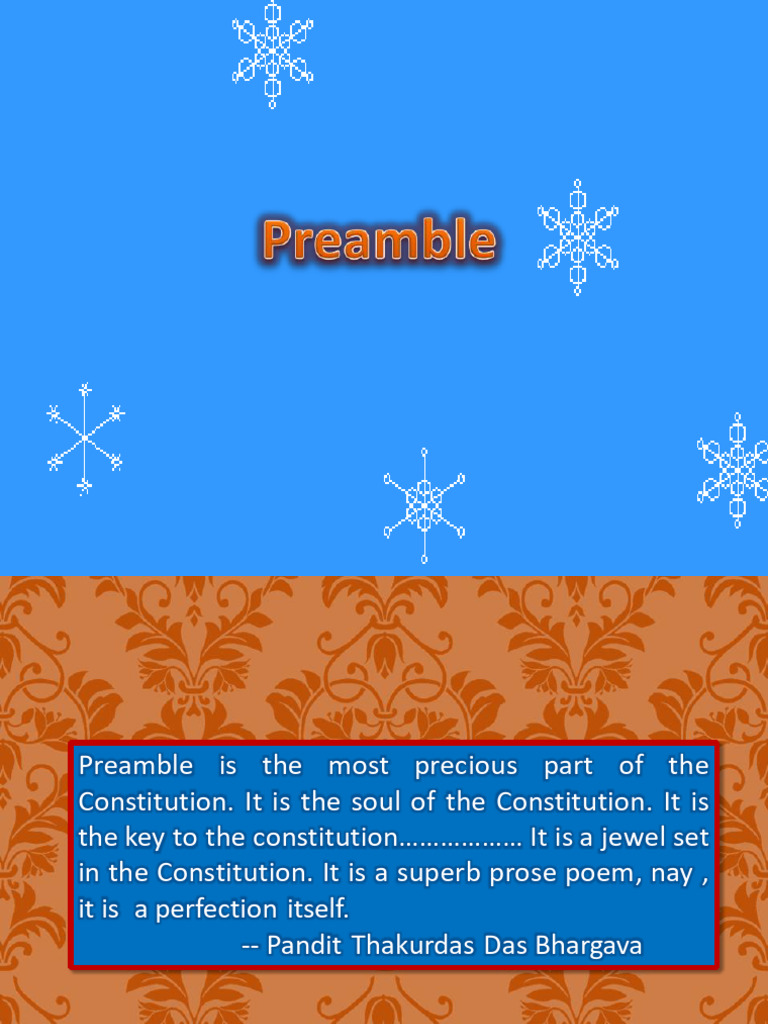 Preamble | PDF