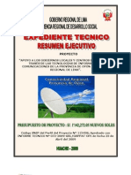 Resumen Ejecutivo Expediente Tecnico GRL 2010