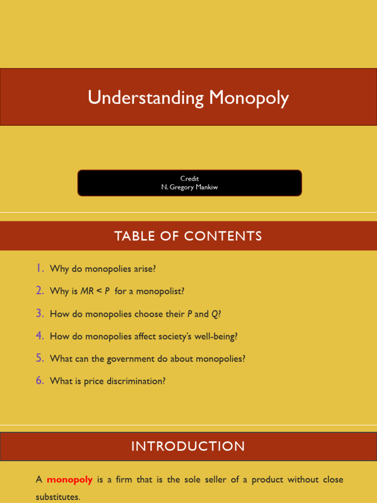 Understanding Monopoly | PDF | Monopoly | Price Discrimination